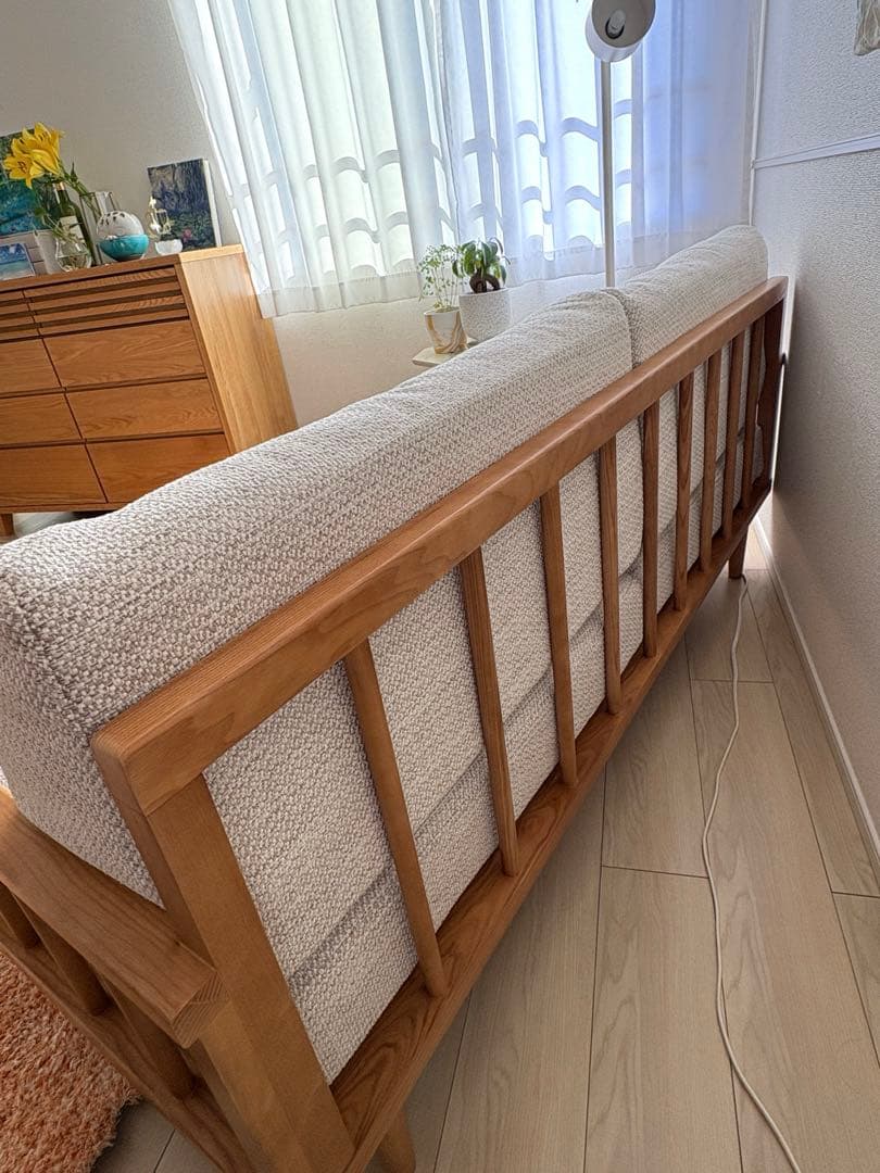 ( *｀ω´) ❣️unico 2人掛けソファ