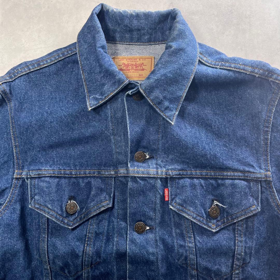 ◎60s LEVI’S 70505 BIGE 移行期 デニムジャケット 527