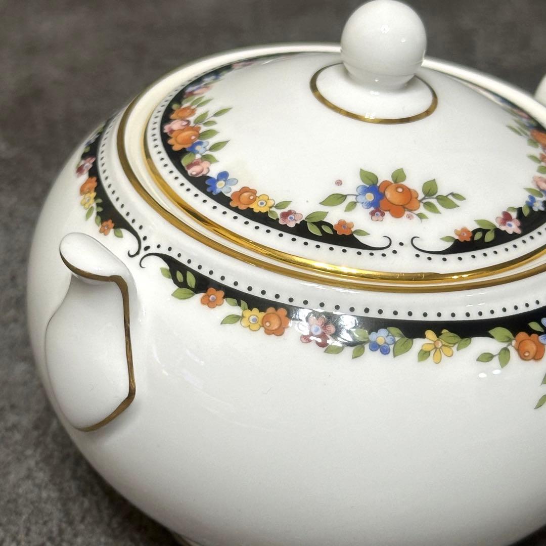  オズボーン ピオニー ティーポット シュガーポット クリーマー