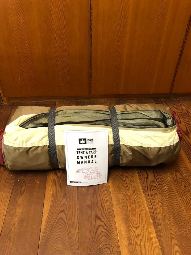 LOGOS レッド テント 限定版 収納バッグ付き