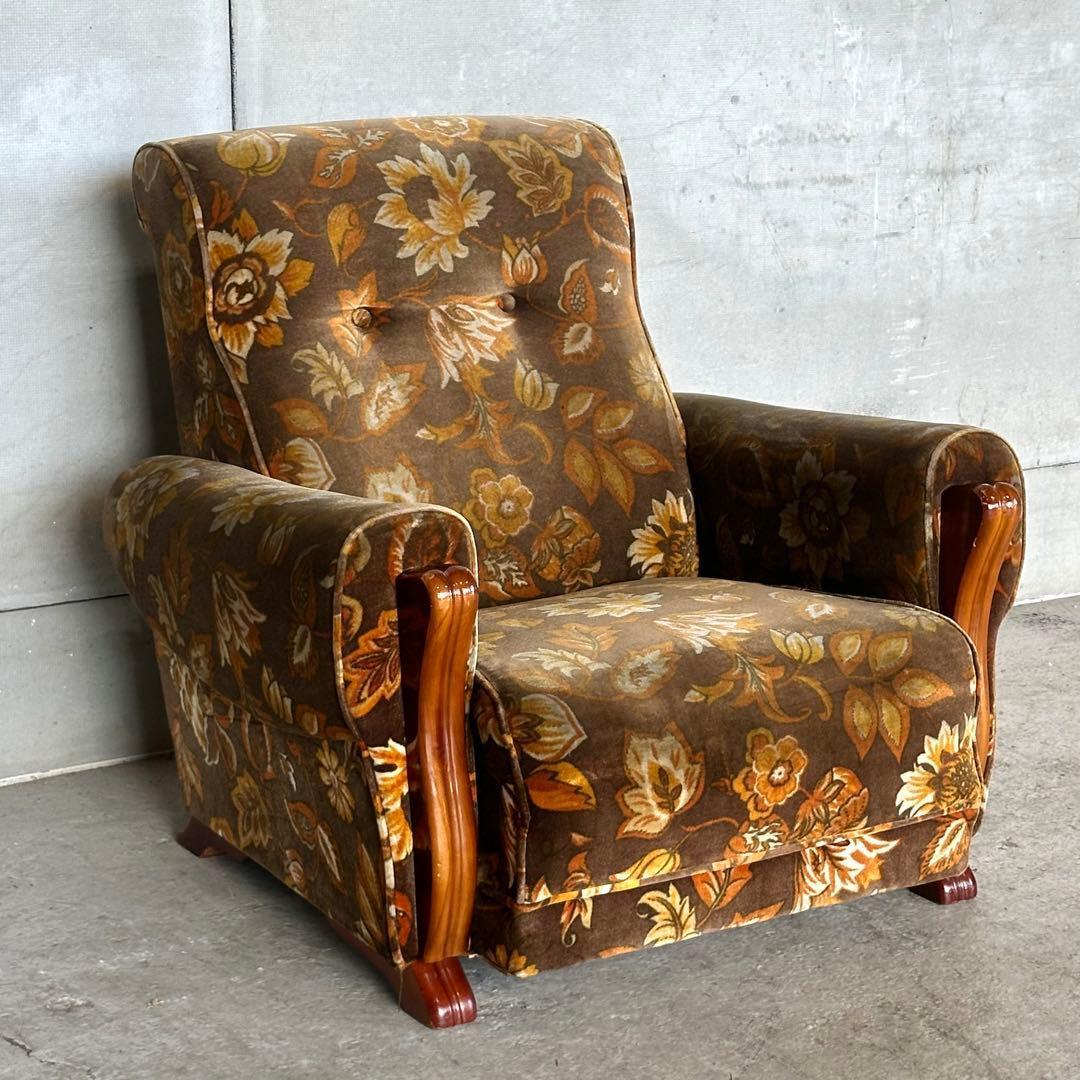 ꧁✿✿✿꧂金華山 ヴィンテージ 70s ミッドセンチュリー ソファー꧁✿✿✿꧂