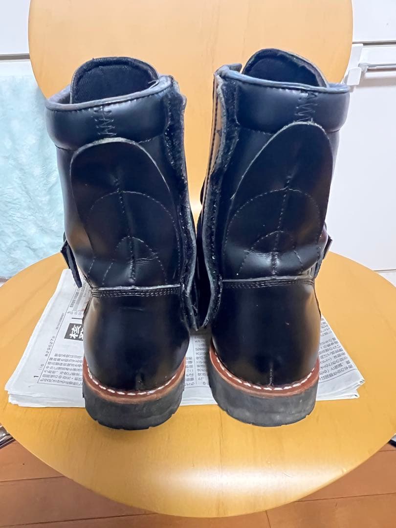 AVIREX アビレックス バイクブーツ ブーツ レザー 黒 ブラック メンズ