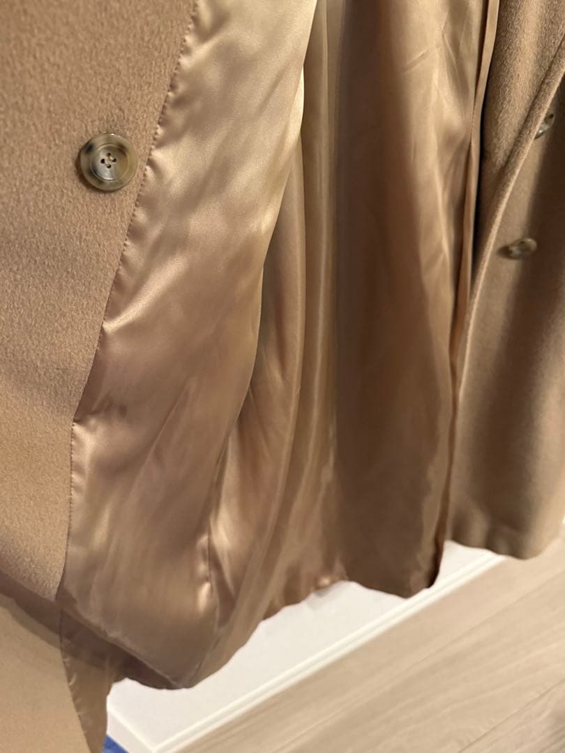 Max Mara バージンウール ステンカラーコート　マックスマーラ