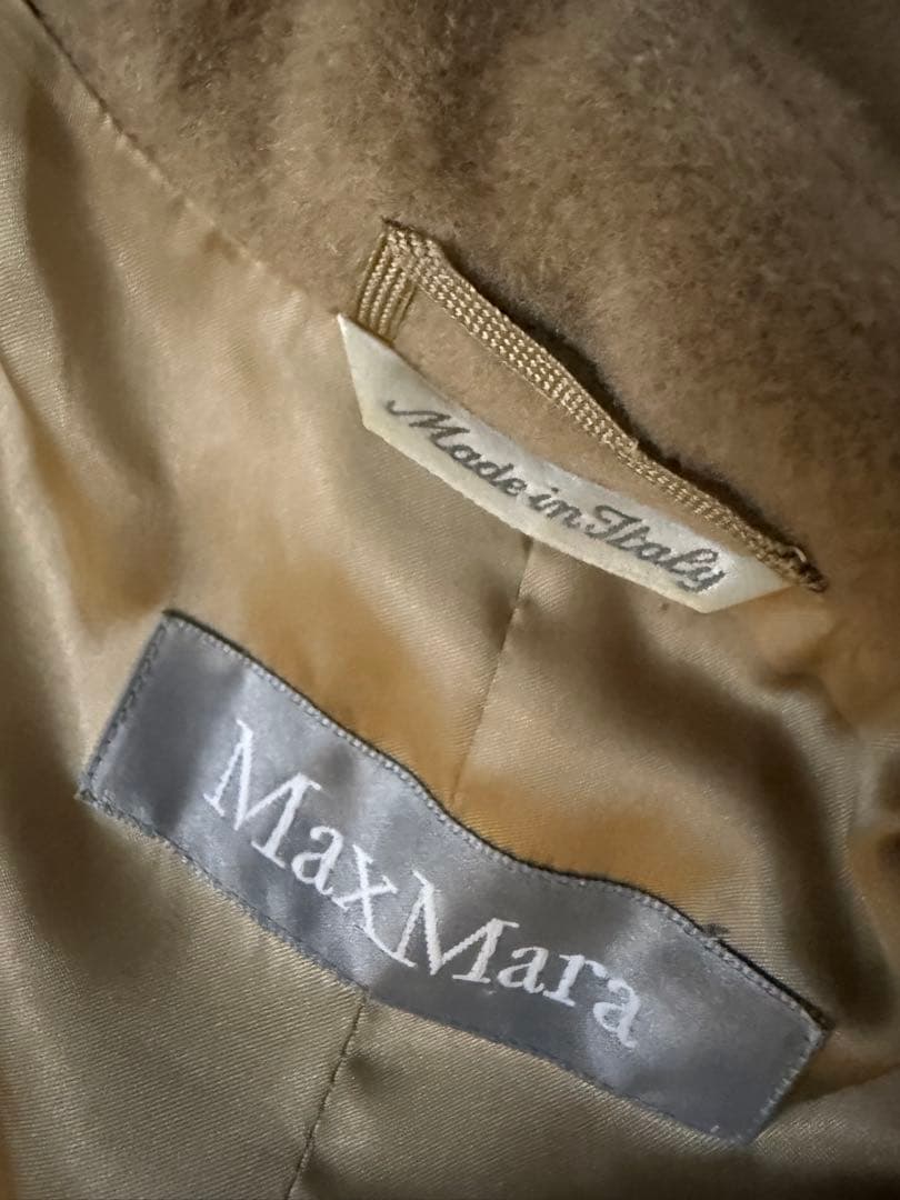 Max Mara バージンウール ステンカラーコート　マックスマーラ