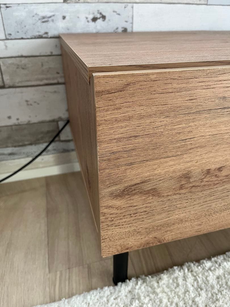 【©️さま専用】LOWYAラタン調 テレビ台 幅80cm