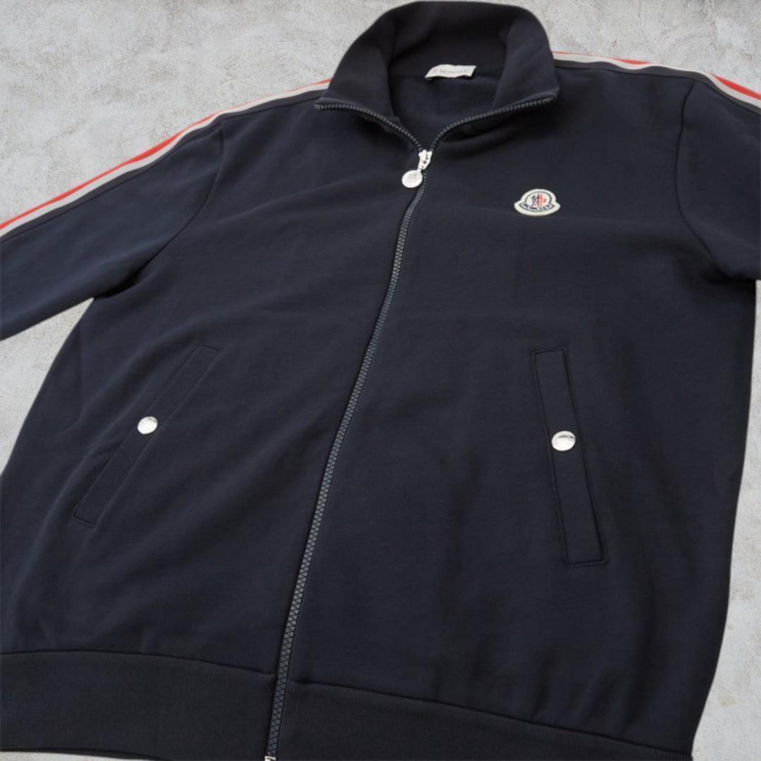 未使用品☆MONCLER Maglia Cardigan ジャージ S Navy