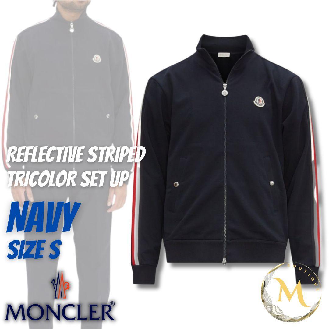 未使用品☆MONCLER Maglia Cardigan ジャージ S Navy