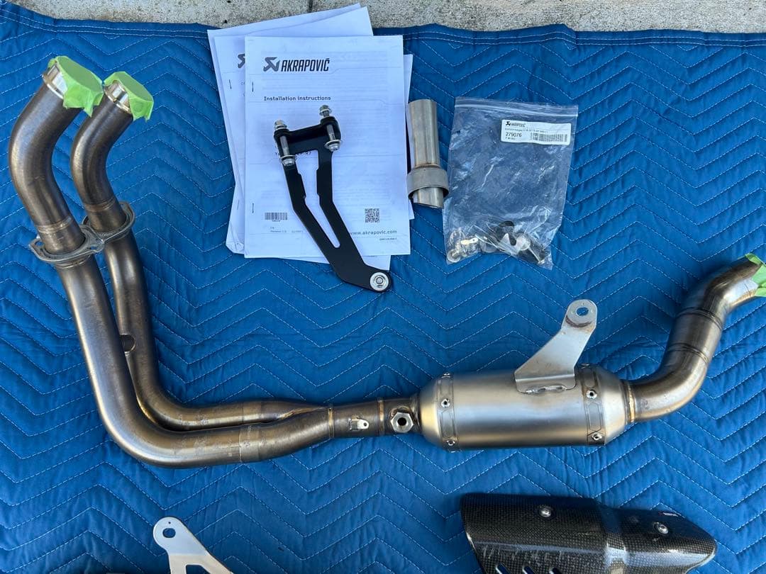 YZF-R7 アクラボビッチ　レーシング マフラー　 フルエキ　yzfr7