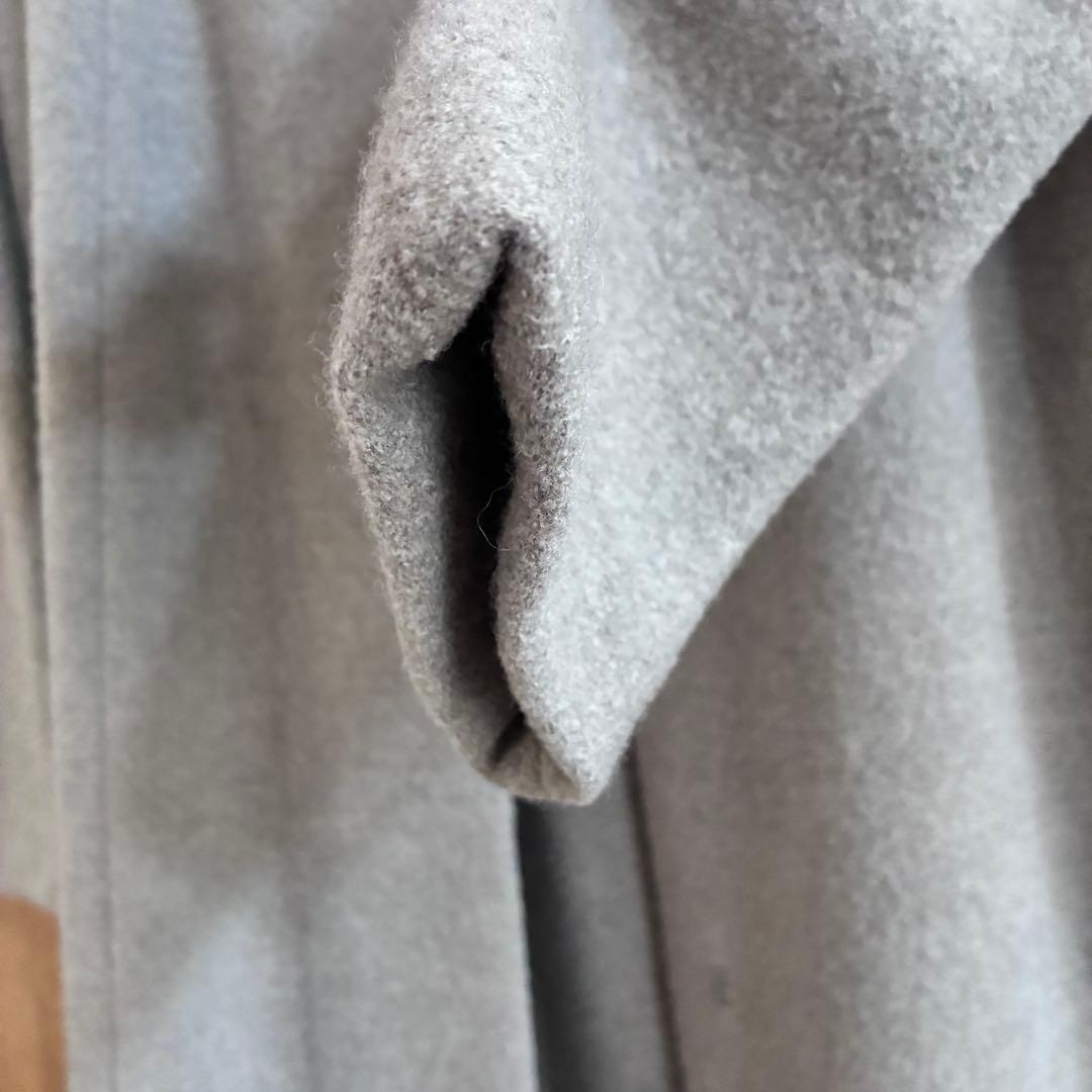 evam eva(エヴァムエヴァ) プレスウールロングコート