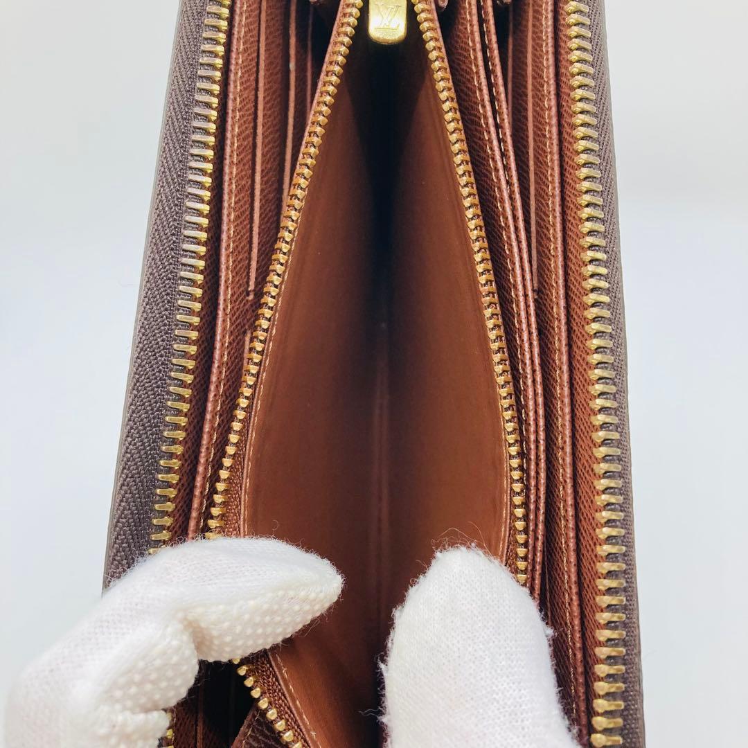 美品 ICタグ ルイヴィトン モノグラム ジッピーウォレット 長財布 A777