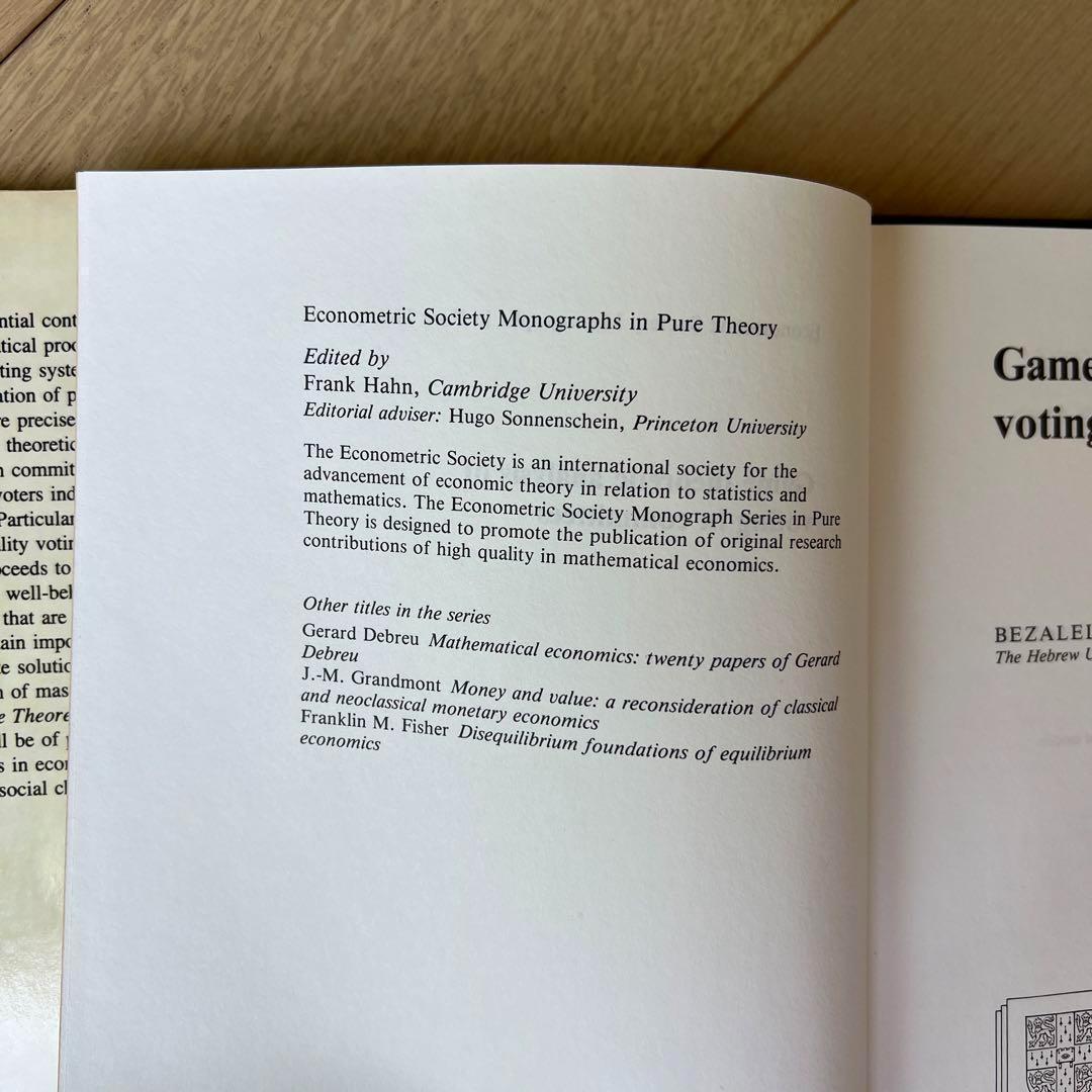 洋書 Game Theoretic Analysis of Voting in ...