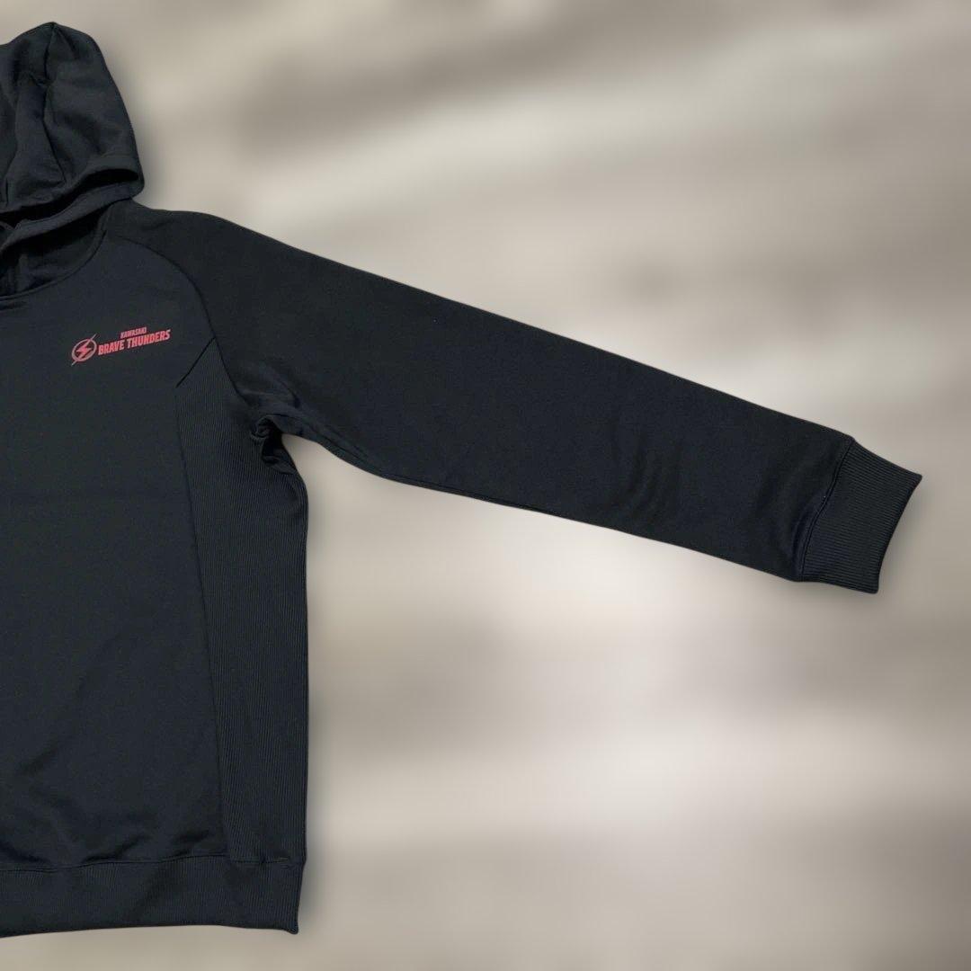 極美品 日本製 asics B LEAGUE 川崎ブレイブサンダース パーカー