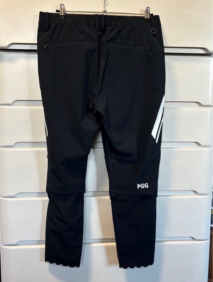 パーリーゲイツPGG Ｐe 4wayストレッチブラックパンツサイズ6