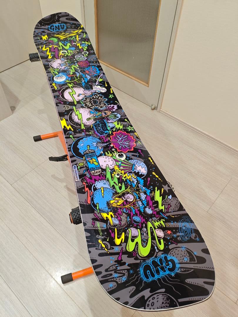 GNU SPACE CASE 150 スノーボード　フォレストベイリー　グヌー