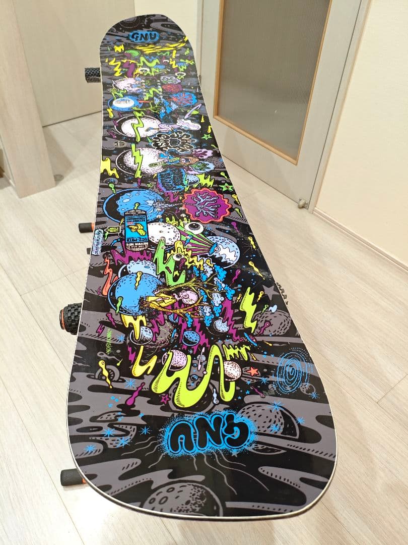 GNU SPACE CASE 150 スノーボード　フォレストベイリー　グヌー