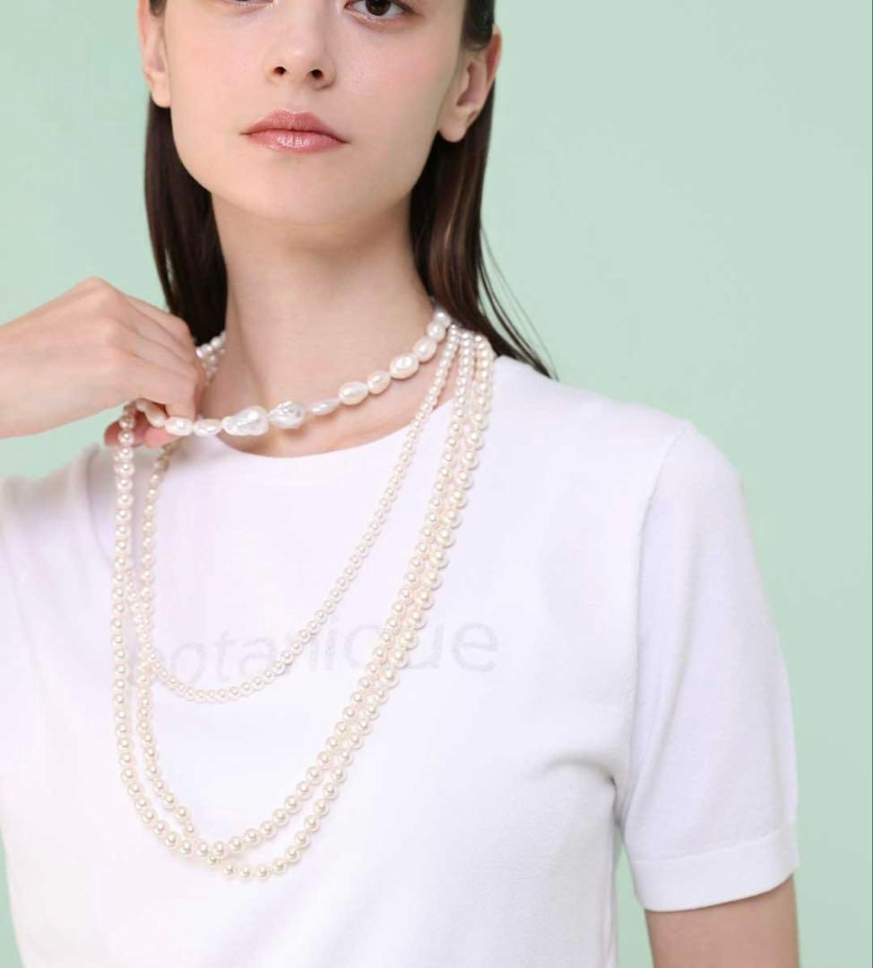 botanique ロゴ入りホワイトTシャツ　38