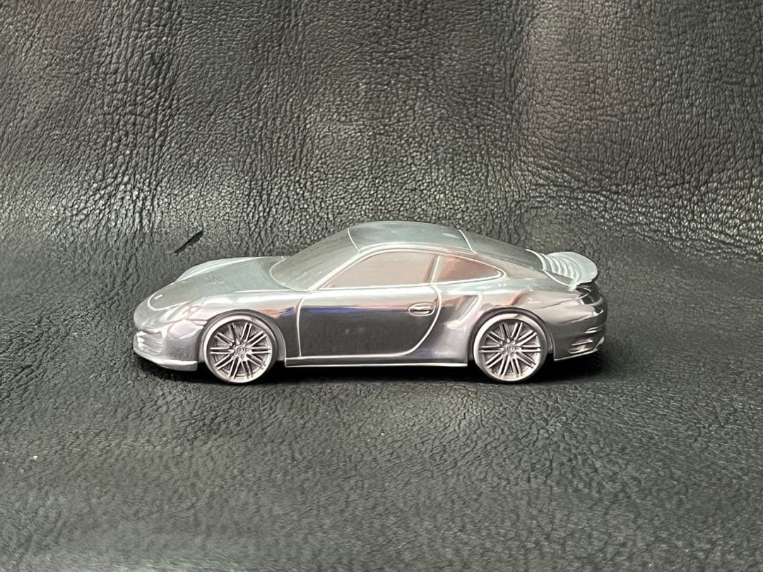 【ポルシェ911 ターボ】　ペーパーウェイト、メタルカー　非売品