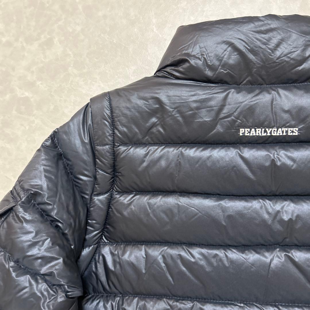 パーリーゲイツ★撥水★袖着脱可能★ダウンジャケット【レディース サイズ0（S）】