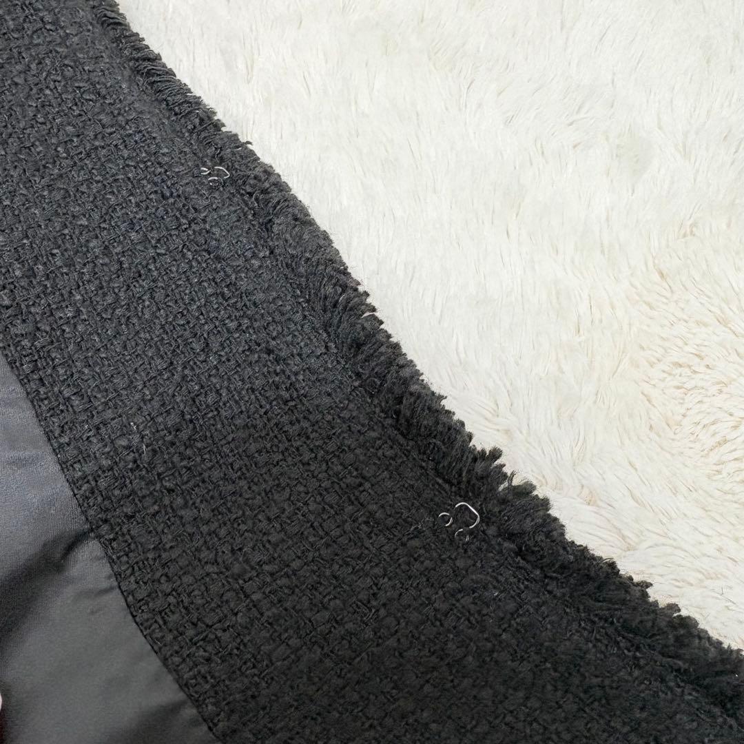 22AW✨ジャーナルスタンダード　ツイードジャケット　ノーカラージャケット