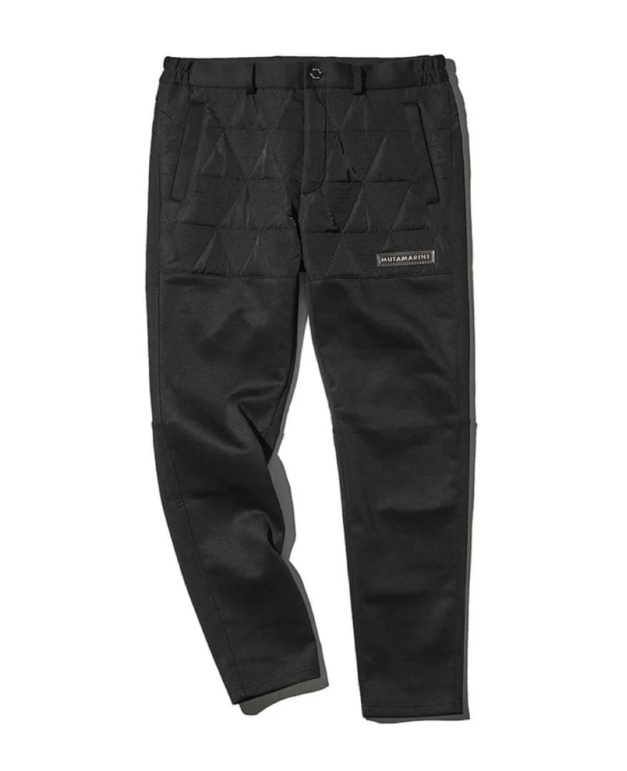 新品　ムータ　muta MARINE ジオメトリック　キルティングパンツ　ゴルフ