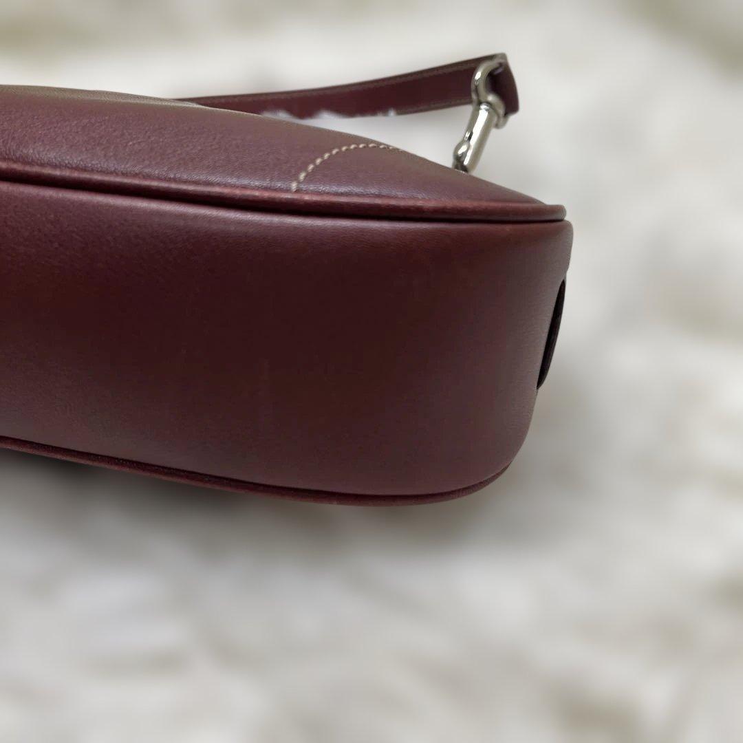 良品 COACH コーチ アクセサリーポーチ　ソーホー　ワンショルダー　レザー