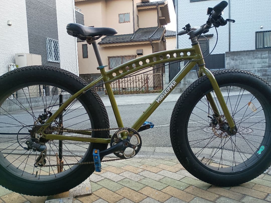 ファットバイク サカモトテクノ 26✕4.0 ディスク　7段変速　狭山市引取限定