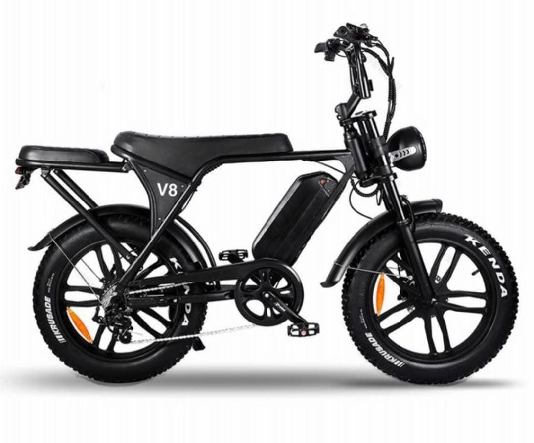 中古V8 20 モペット48V電動自転車 20インチ 電動バイク