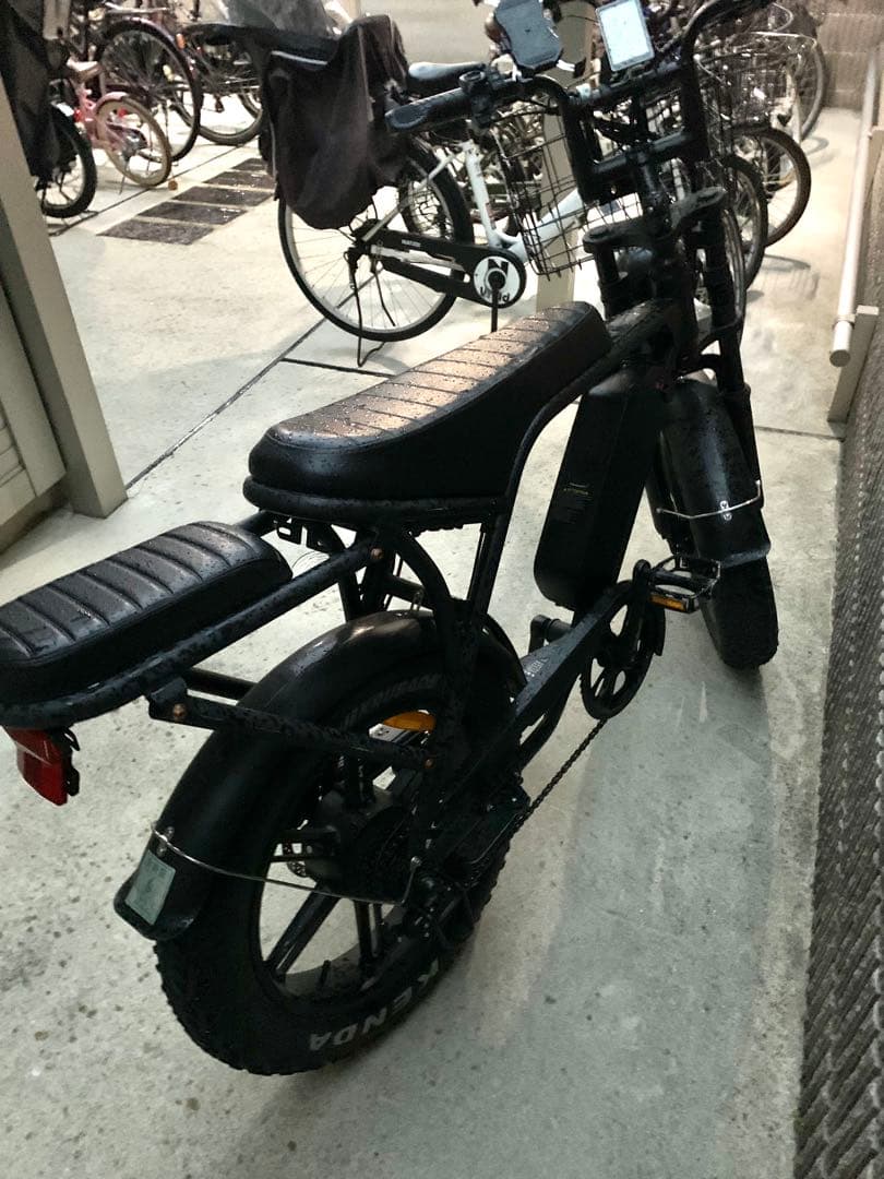 中古V8 20 モペット48V電動自転車 20インチ 電動バイク