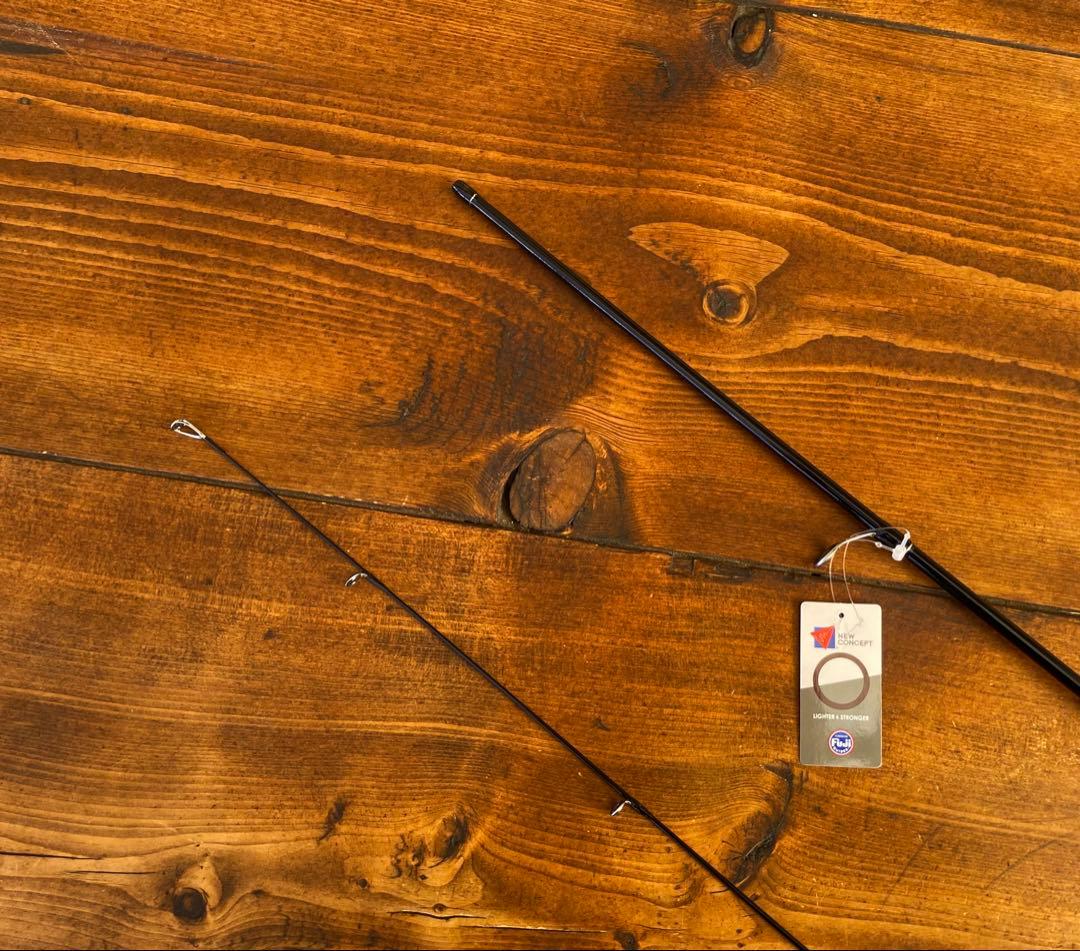 アジングセット　アジングロッド　S612ULF 183cm スピニング　ブラック