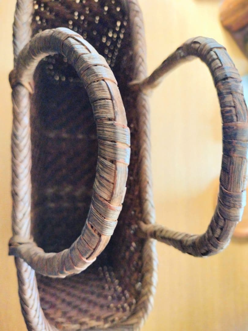 totoroさま専用【ほぼ新品】山葡萄かごバッグ 山形県 国産