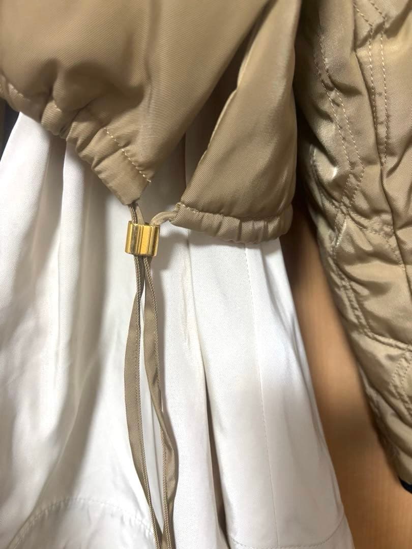 【美品】Eimee Law レイヤードキルトブルゾン　コート　定価24.200円