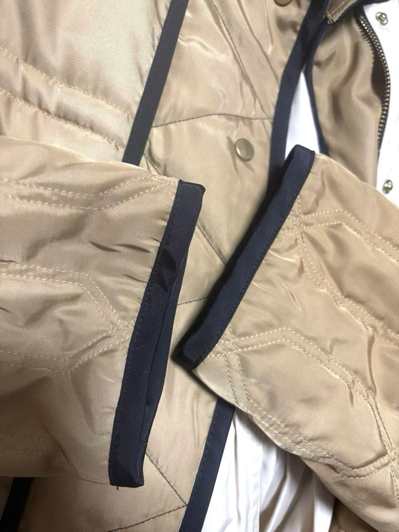 【美品】Eimee Law レイヤードキルトブルゾン　コート　定価24.200円