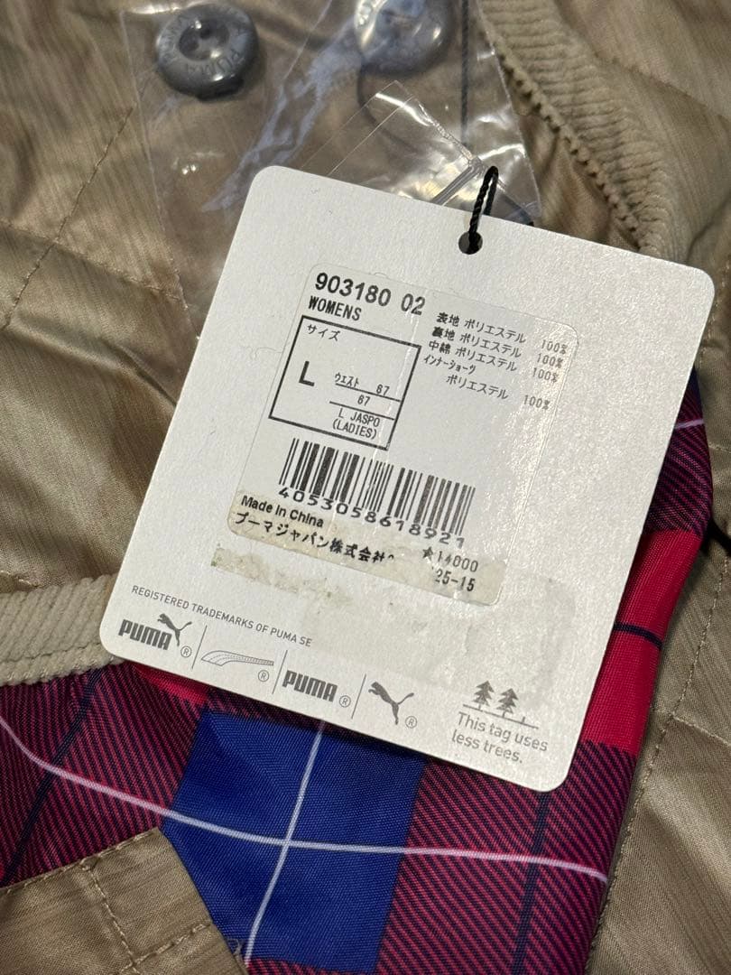 プーマ　レディースゴルフウェア　L冬用　セットアップ