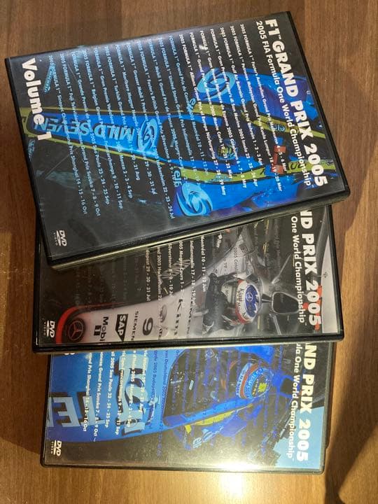 F1【2005総集編DVD】3巻セット