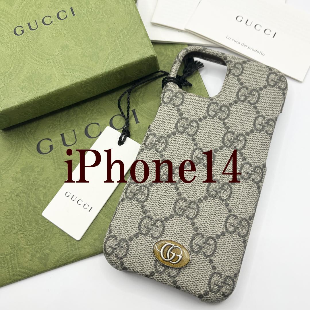 【新品】グッチ GUCCI iPhone14スマホケース カバー