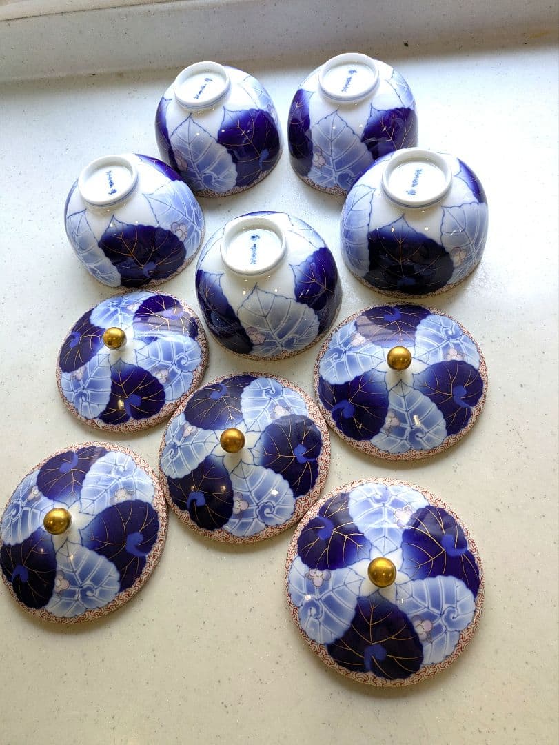 香蘭社　愁海棠　茶器セット