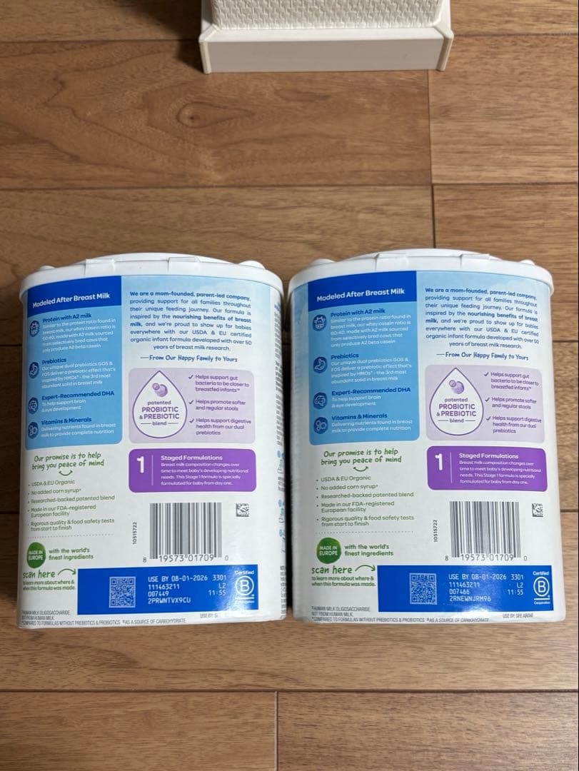 ミルク Happy Baby A2 Organic Infant Formula