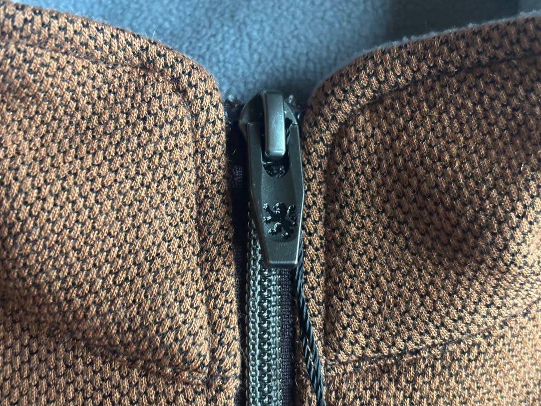 KAPELMUUR ウインドシールドコンビジャケット　メンズ　ブラウン　L