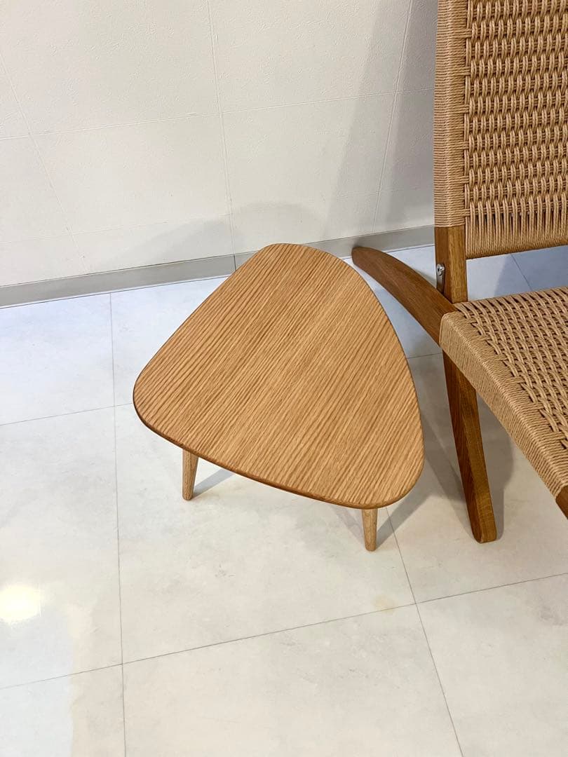 MOMONATURAL モモナチュラル　新品未使用　サイドテーブル　オーク無垢