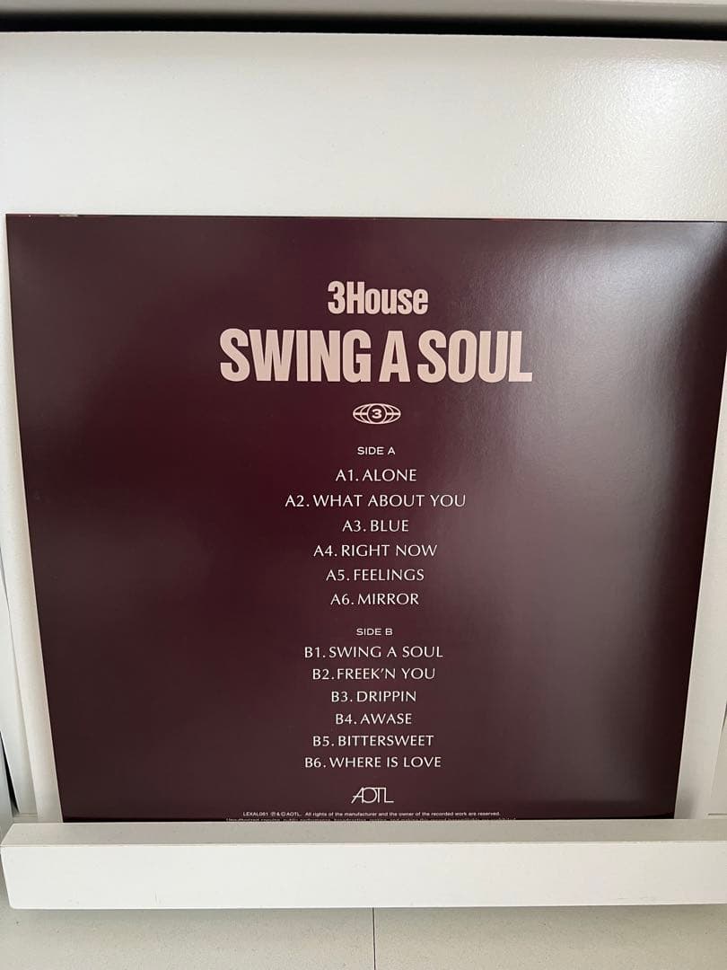 3house SWING A SOUL レコード