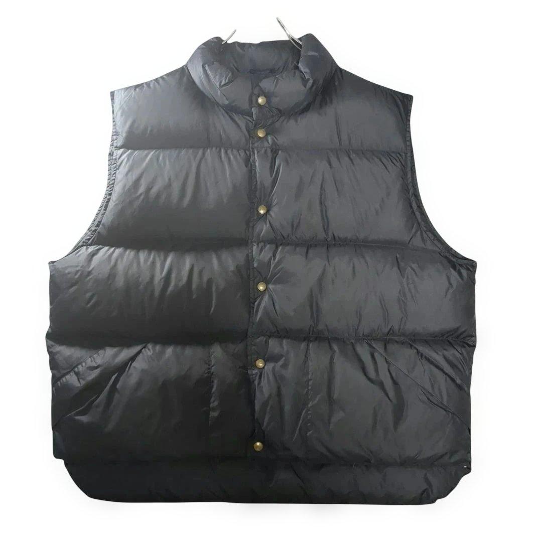 LL.Bean 80～90年代 パッカブル ダウンベスト ブラック 傷あり XL