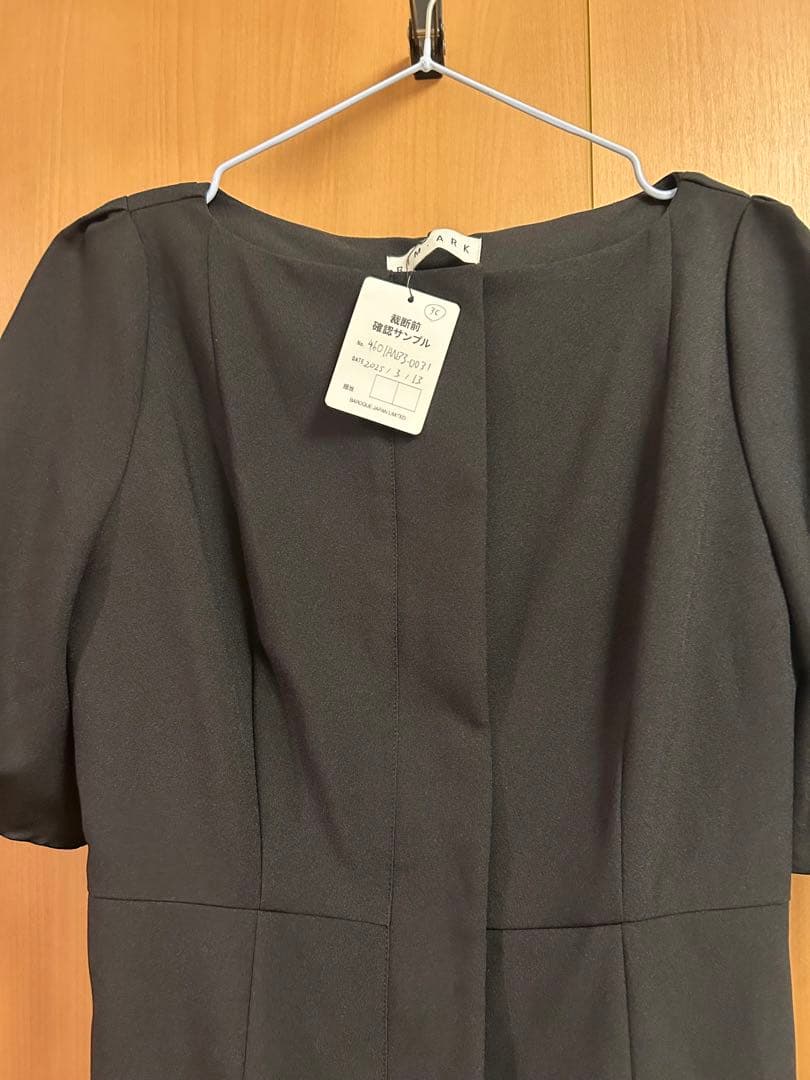 RIM.ARKリムアーク　Boat neck all in one ブラック　黒