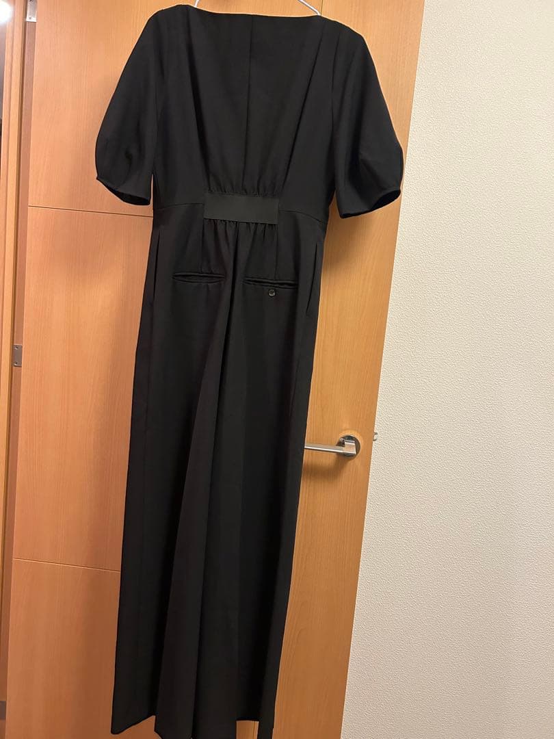 RIM.ARKリムアーク　Boat neck all in one ブラック　黒