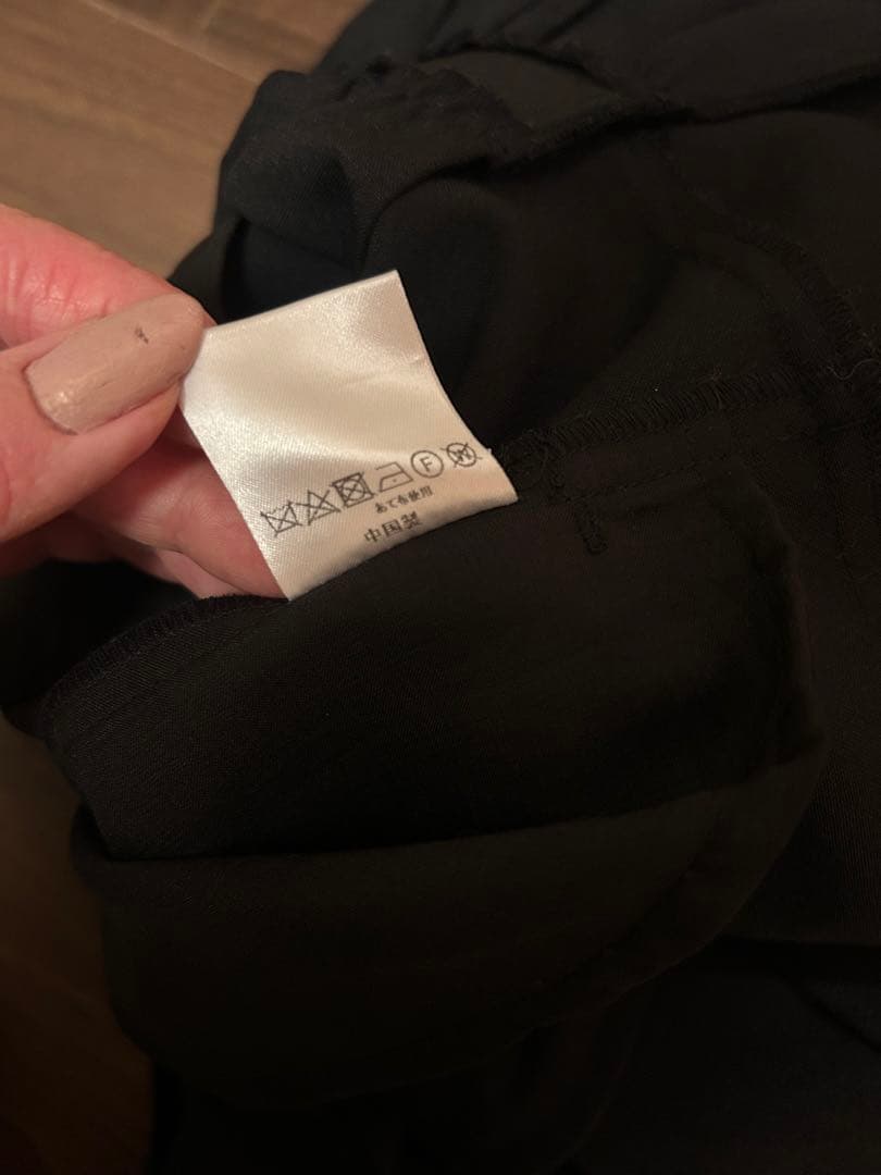 RIM.ARKリムアーク　Boat neck all in one ブラック　黒