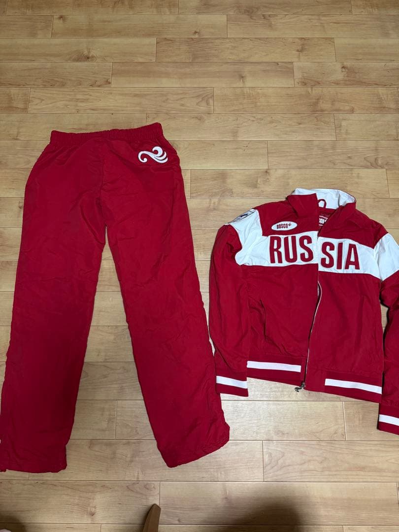 ロシアオリンピックチーム ジャージ上下セット レディース・Mサイズ