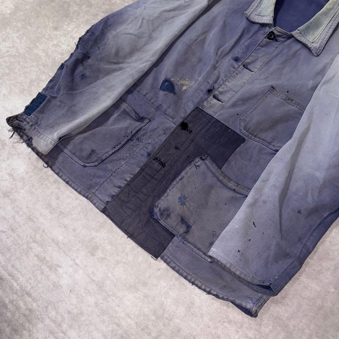 50s French work jacket 襤褸の美学 big size