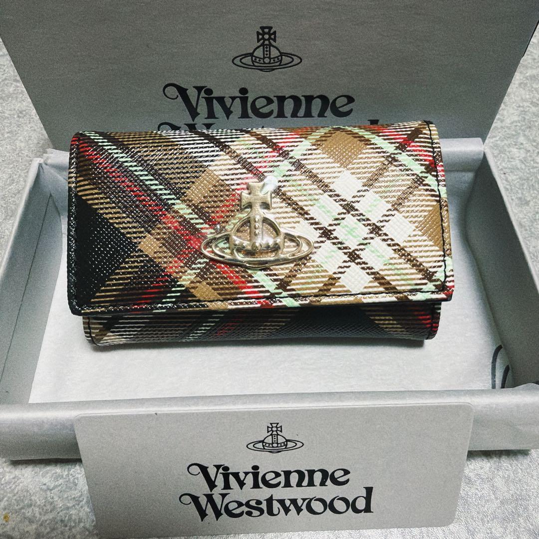 新品未使用 ヴィヴィアンウエストウッド 4連　キーケース