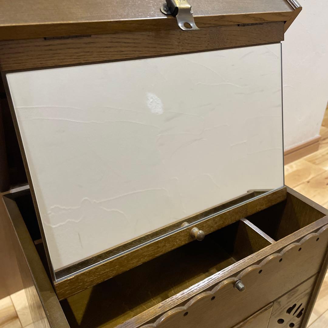 美品　パリ雑貨屋　アンティーク　小物入れ　メイクボックス