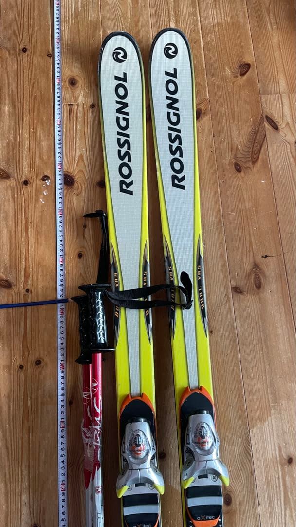 カービングスキー板ロシニョール大人男性181cmビンディングストックセット