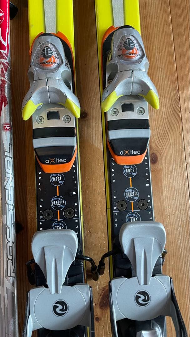 カービングスキー板ロシニョール大人男性181cmビンディングストックセット